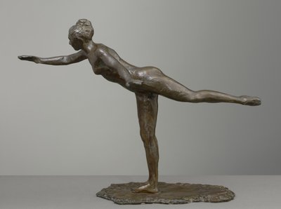 Grand Arabesque, andre gang, modellert ca. 1880-tallet, støpt 1919-21 av Edgar Degas