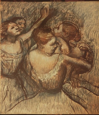 Grønne dansere av Edgar Degas