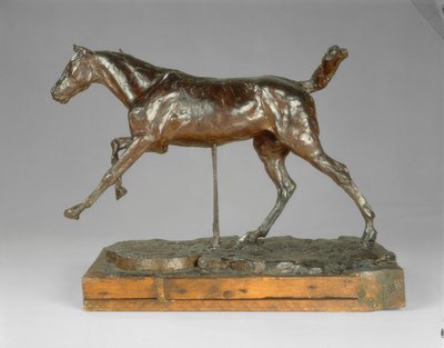 Hest galopperende på høyre fot, slutten av 1880-tallet. av Edgar Degas