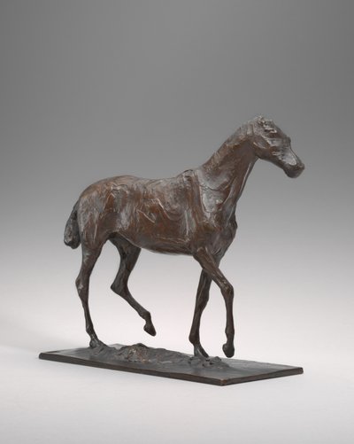 Horse Walking, original voks muligens tidlig på 1870-tallet, støpt ca. 19201921. av Edgar Degas