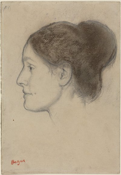 Hortense Valpinçon av Edgar Degas