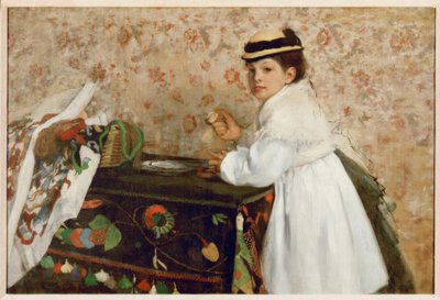 Hortense Valpincon av Edgar Degas