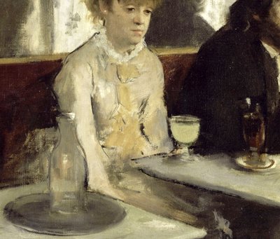 På en kafé eller L’Absinthe av Edgar Degas