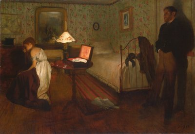 Interiør av Edgar Degas