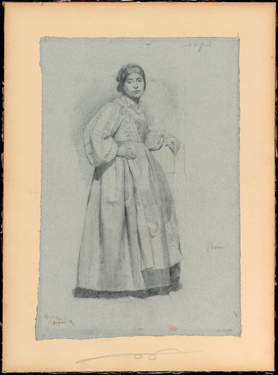 Italiensk (Gaëta) av Edgar Degas