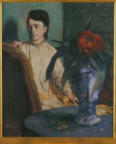 Kvinnen med vasen av Edgar Degas