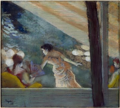 Kafékonserten til ambassadørene av Edgar Degas