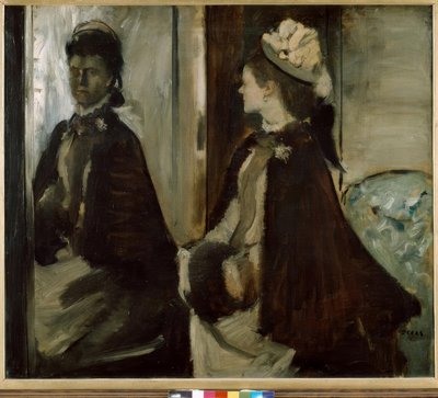 Madame Jeantaud ved speilet av Edgar Degas