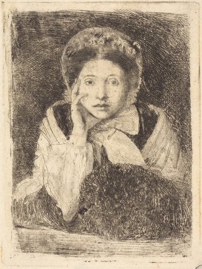 Marguerite De Gas, kunstnerens søster (Marguerite De Gas, soeur de l