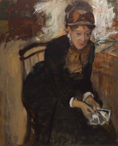 Mary Cassatt av Edgar Degas
