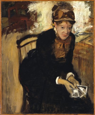 Mary Cassatt av Edgar Degas