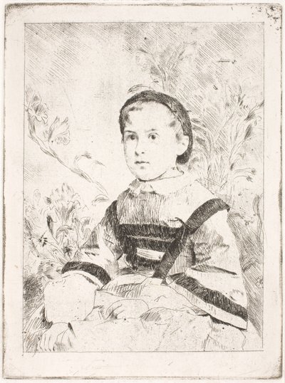 Frøken Nathalie Wolkonska av Edgar Degas