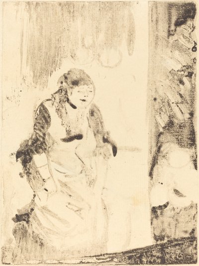 Frøken Becat av Edgar Degas