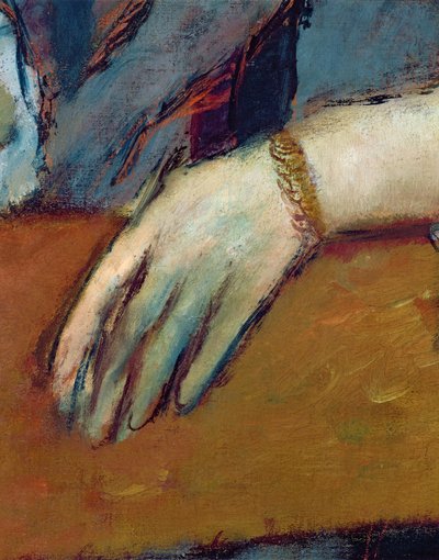 Portrett av Helene Rouart (1886) (detalj) av Edgar Degas