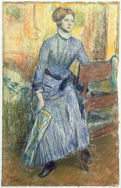 Portrett av Helene Rouart av Edgar Degas
