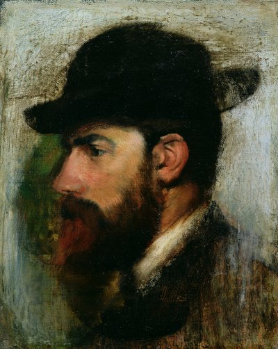 Portrett av Henri Rouart (1833-1912) 1871 av Edgar Degas