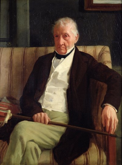 Portrett av Hilaire Degas (1770-1858), bestefar til kunstneren, 1857 av Edgar Degas