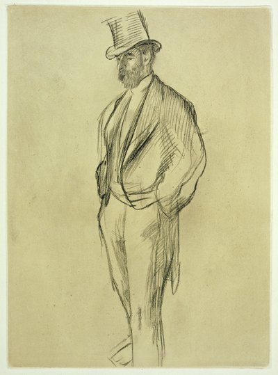 Portrett av Ludovic Halevy (1834-1908), fra 