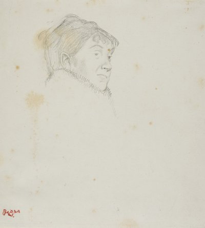 Portrett av Madame Dietz-Monnin av Edgar Degas