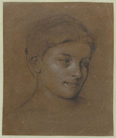 Portrett av en kvinne av Edgar Degas