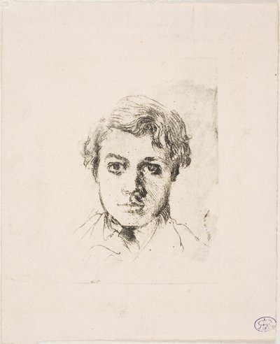 René De Gas, kunstnerens bror av Edgar Degas