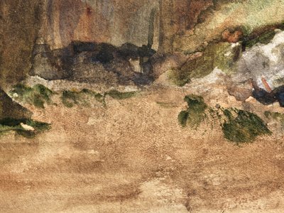 Steiner ved Bagnoles-De-L"Orne av Edgar Degas
