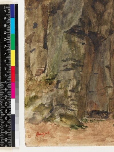 Steiner ved Bagnoles-De-L"Orne, før 1917 av Edgar Degas