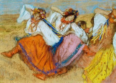 Russiske dansere av Edgar Degas