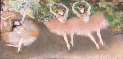 Scene de ballet, ca. 1879 av Edgar Degas