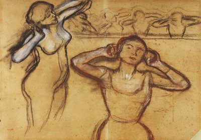 Studie av en danser; Danserstudie, av Edgar Degas