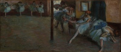 Ballettøvelsen av Edgar Degas
