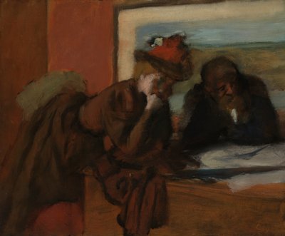 Samtalen av Edgar Degas