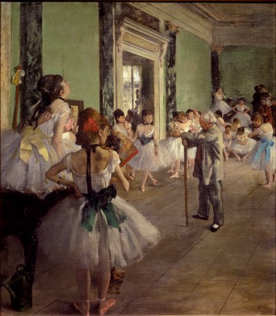 Danseklassen av Edgar Degas