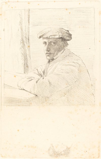 Gravøren Joseph Tourny av Edgar Degas