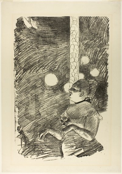 Hundens sang av Edgar Degas