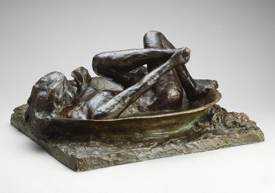 The Tub, modellert 1889 støpt 191921. av Edgar Degas