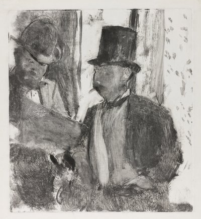 The Two Connoisseurs, ca. 1880 av Edgar Degas