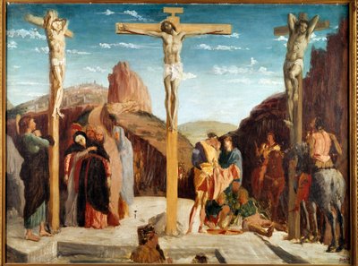 Den impresjonistiske versjonen av Andrea Mantegnas maleri. Maleri av Edgar Degas (1834-1917) 1861 Søn. 0,69x0,92m Towers, Museum of Fine Arts av Edgar Degas