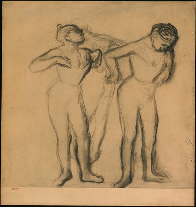 Tre dansere av Edgar Degas