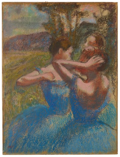 Tre dansere, ca. 1897 av Edgar Degas