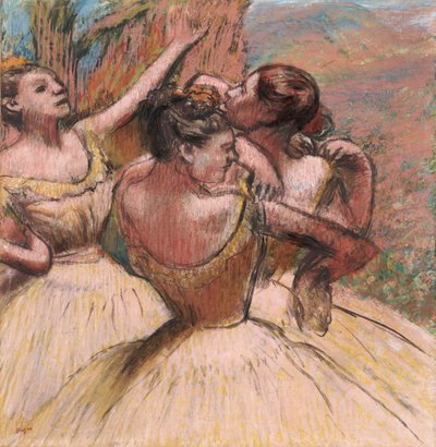 Tre dansere, ca. 1899 av Edgar Degas