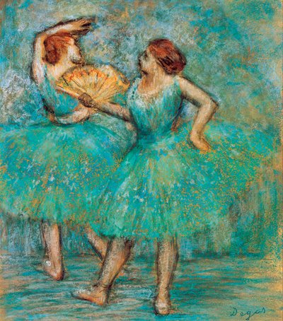 To dansere, ca. 1905 av Edgar Degas