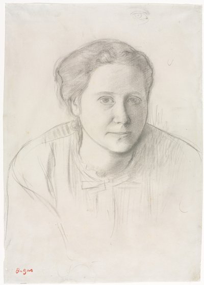Victoria Dubourg av Edgar Degas