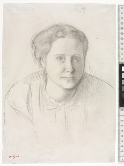 Victoria Dubourg, ca. 1866 av Edgar Degas