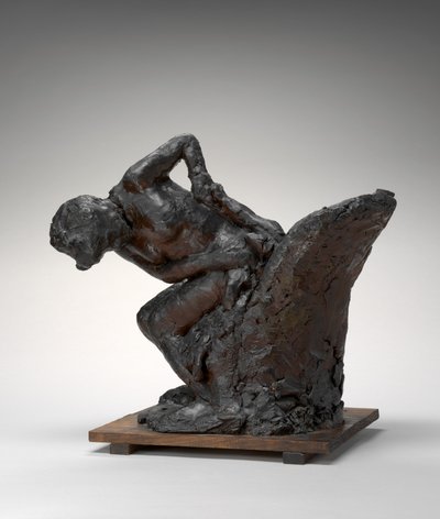Kvinne sittende, tørker venstre hofte, 1890-tallet 1911. av Edgar Degas