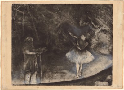 Ballettmesteren av Edgar Degas, executed in collaboration with Vicomte Lepic