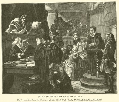 Dommer Jeffreys og Richard Baxter av Edgar Melville Ward