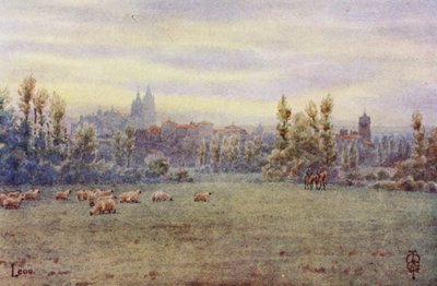 Nord-Spania: Leon, fra Pajares-veien (farge litho) av Edgar T. A. Wigram