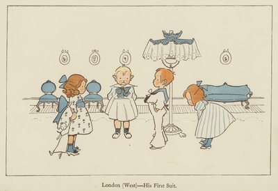 London (West), hans første drakt av Edith Farmiloe