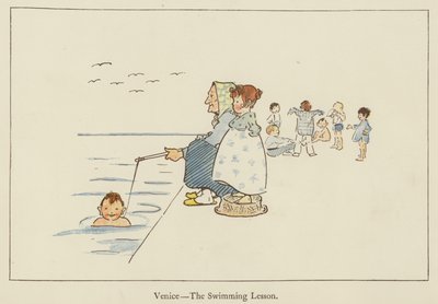 Venezia, svømmetimen av Edith Farmiloe